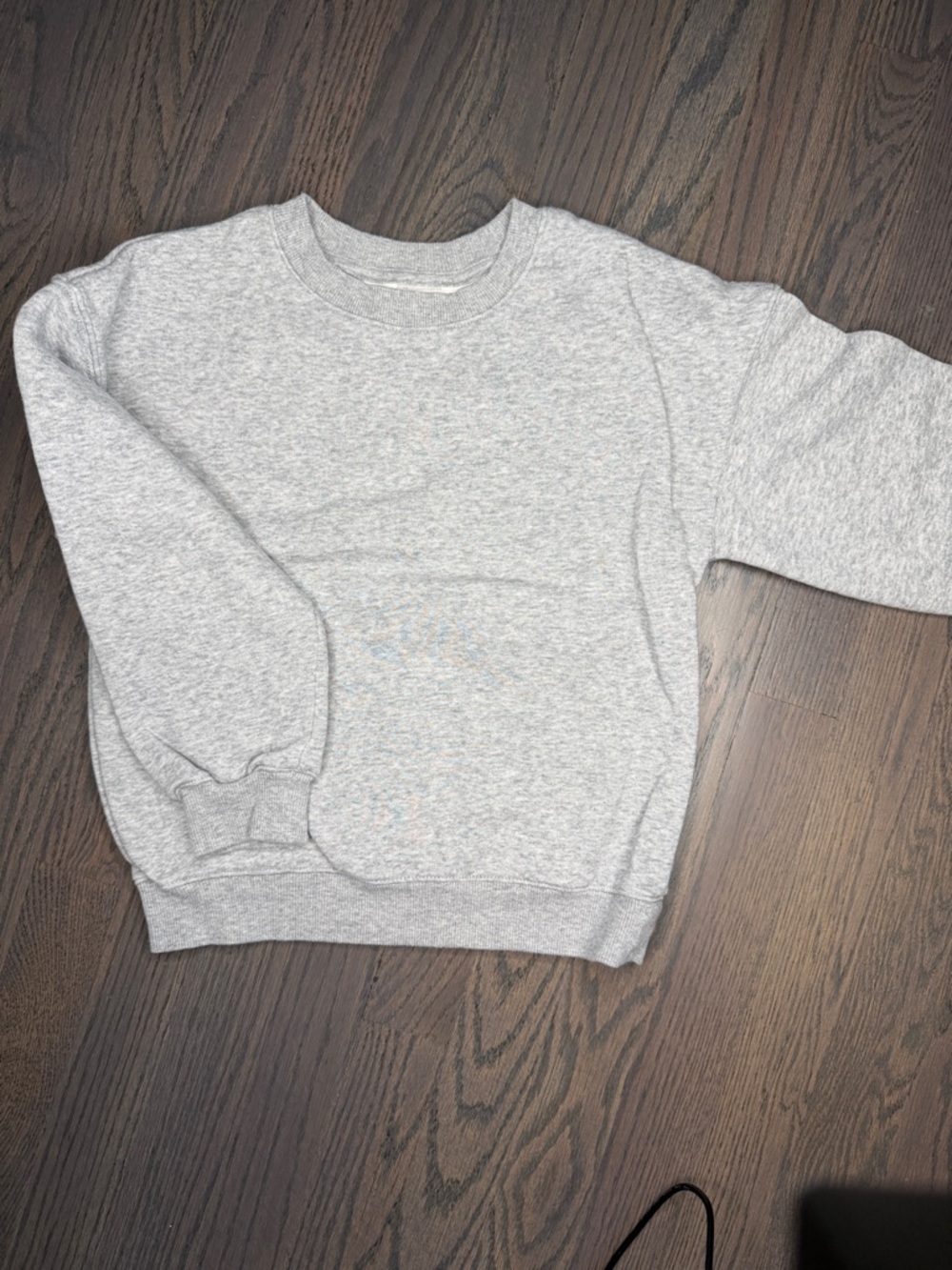 H&M Light Gray Crewneck Sweatshirt